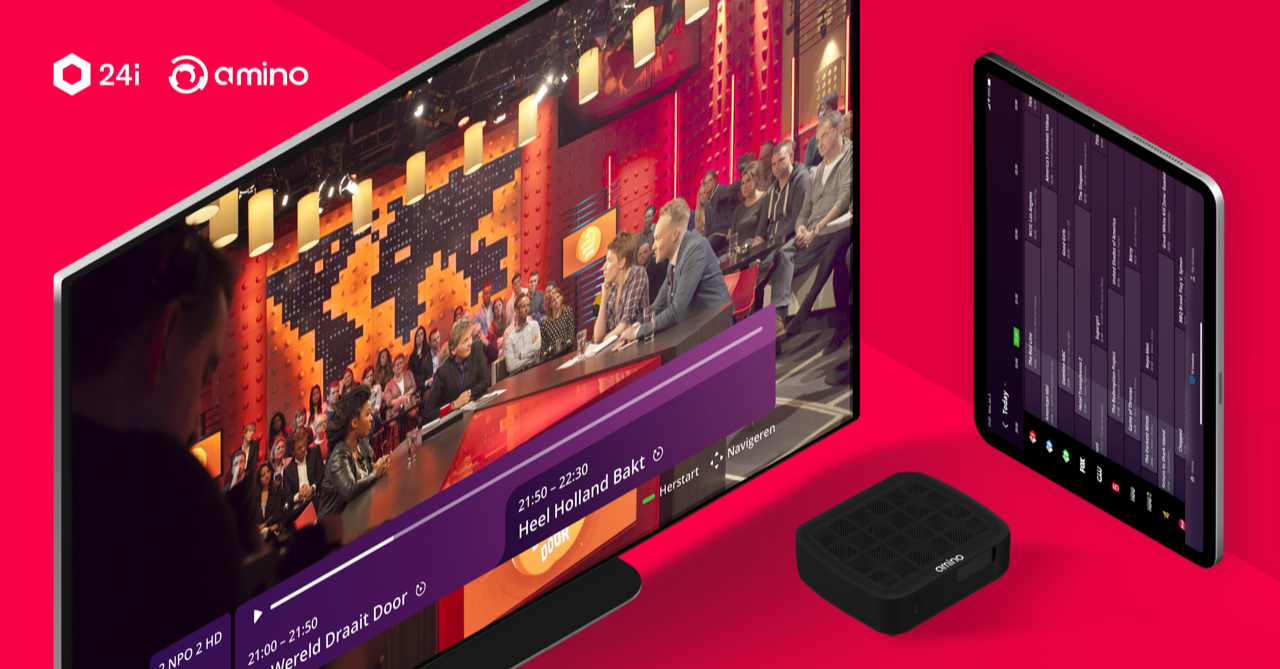 Netherlands first Android TV service powered by 24i and Amino